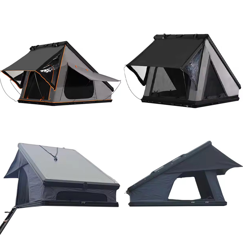 Outdoor Camping Van Tent - 1.4mアルミ製ハード4人用ルーフトップテントバン屋外キャンプ用