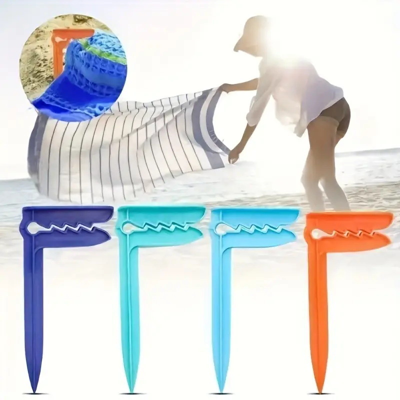 屋外用ビーチタオルホルダー、ビーチマットホルダー、タオルホル - Outdoor Camping Rugs のレビューと価格