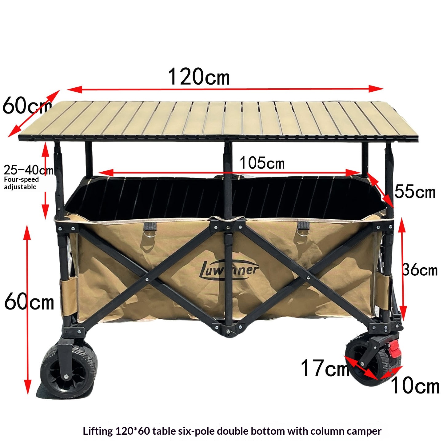 アウトドアキャンプカート 折りたたみ式 アメリカで人気の大型 - Outdoor Camping Usa のレビューと価格