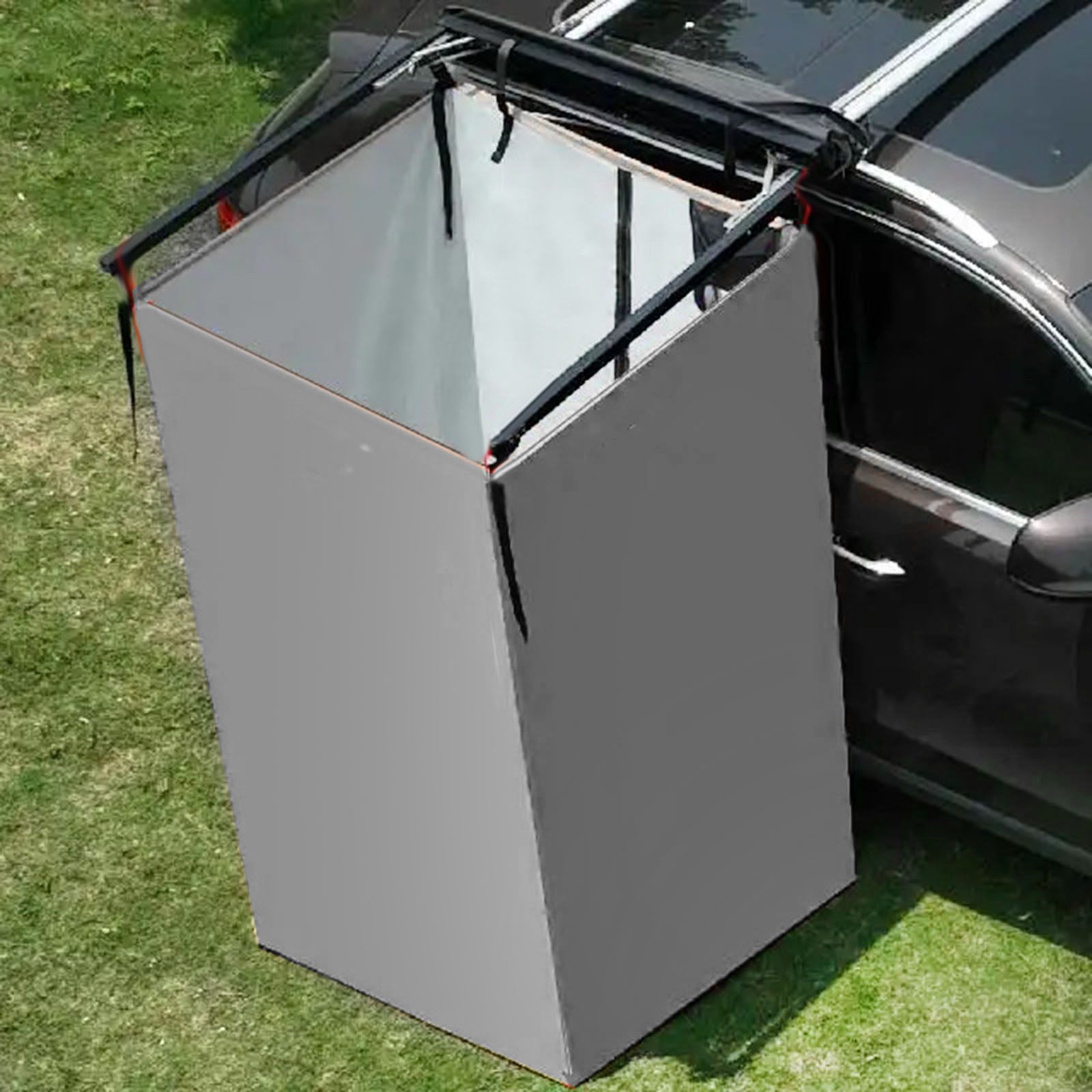 ポータブル車両サイドシャワーテント 自動車RVテールゲートバ - Outdoor Camping Van Tent のレビューと価格