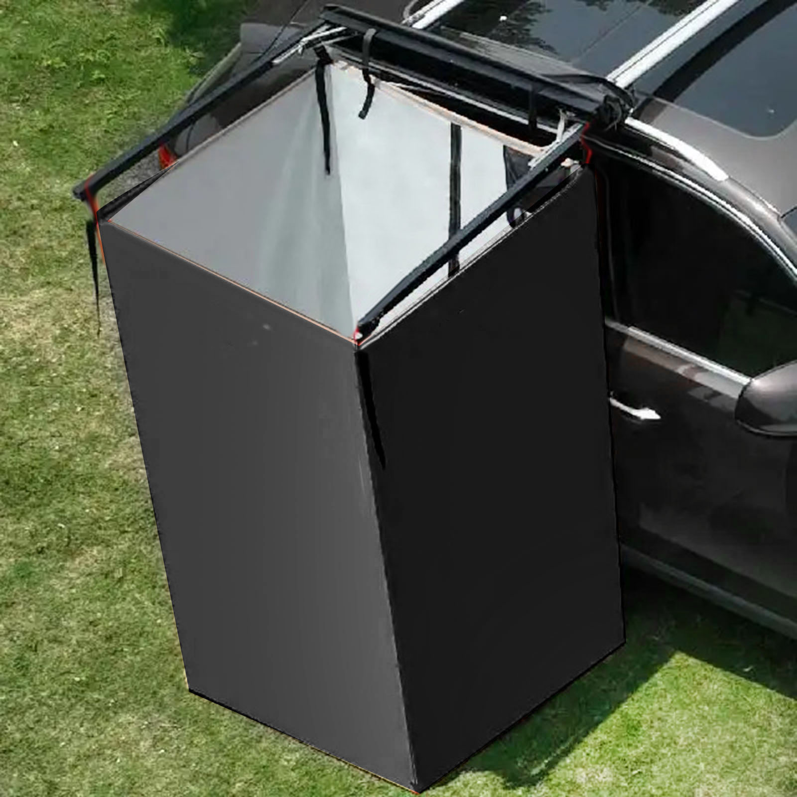 ポータブル車両サイドシャワーテント 自動車RVテールゲートバ - Outdoor Camping Van Tent のレビューと価格