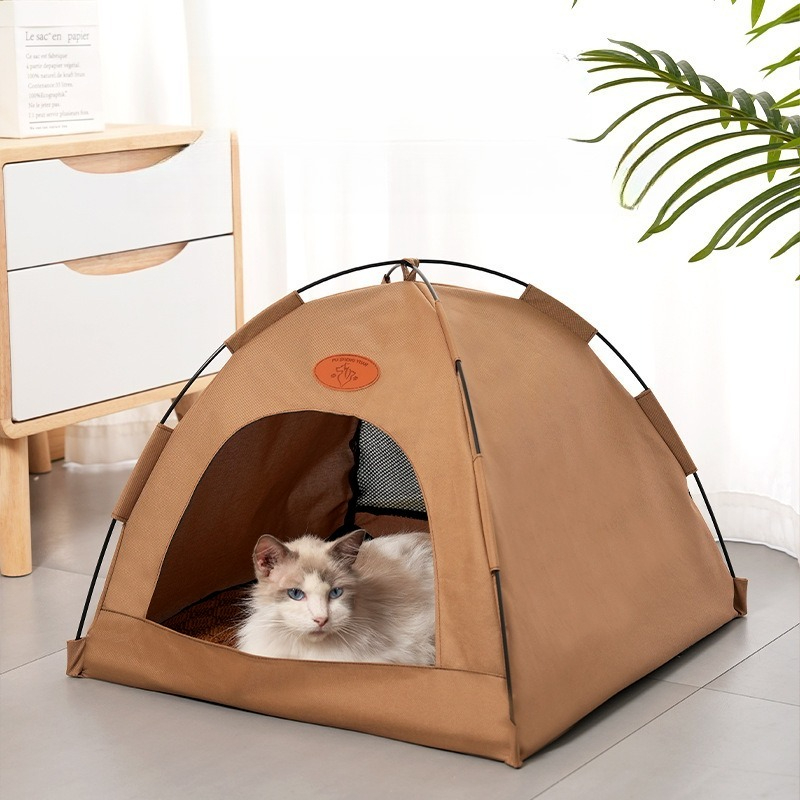 折りたたみ式キャットテント 4シーズン ペットハウス 携帯用 - Outdoor Camping Dog Bed のレビューと価格