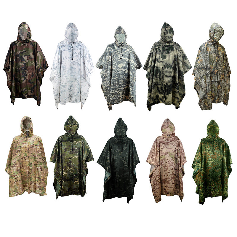 3in1レインコートバックパック、レインカバー、レインコート - Camping Rain Poncho のレビューと価格