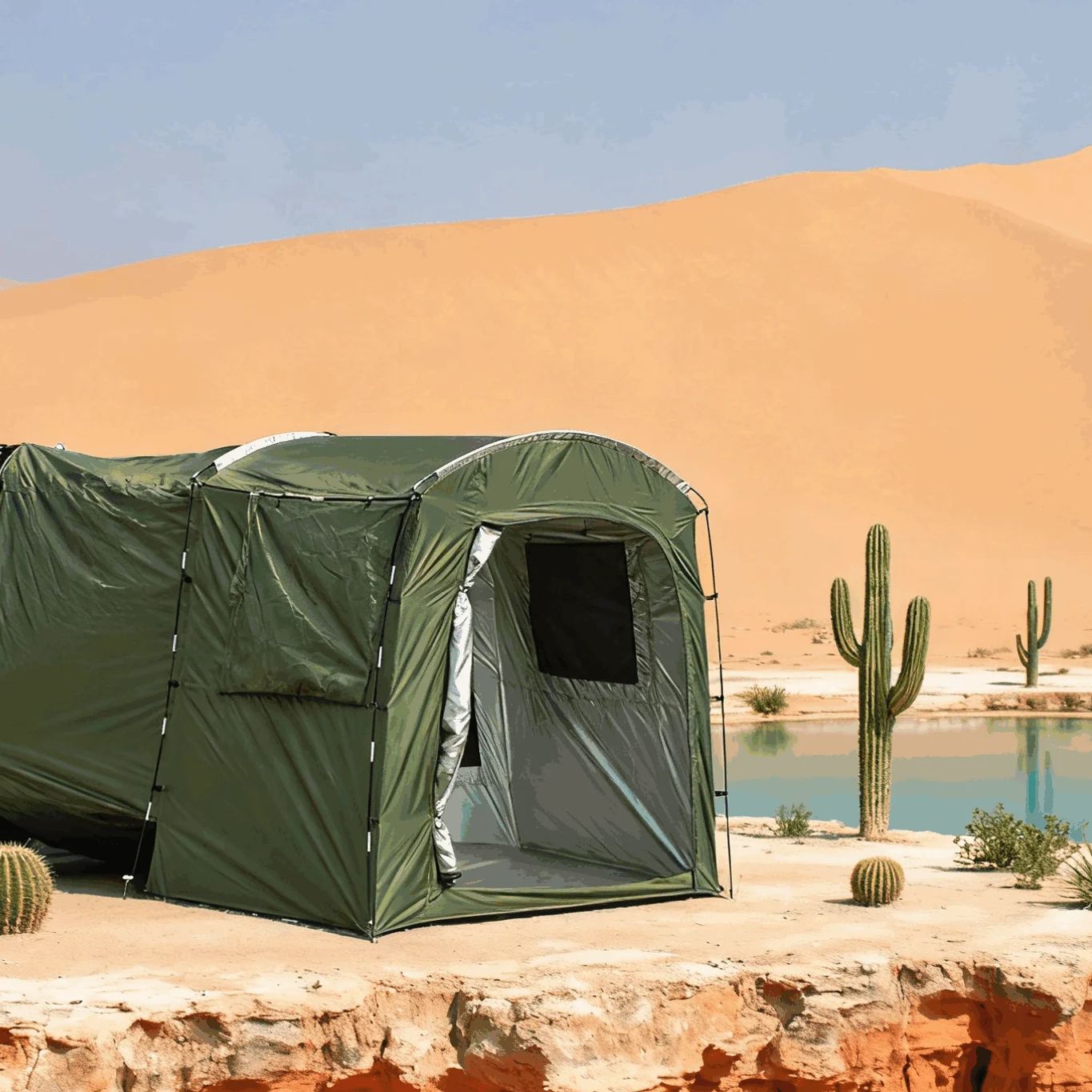 屋外トランク拡張テント 4人用 ユニバーサルSUVバン テー - Outdoor Camping Van Tent のレビューと価格