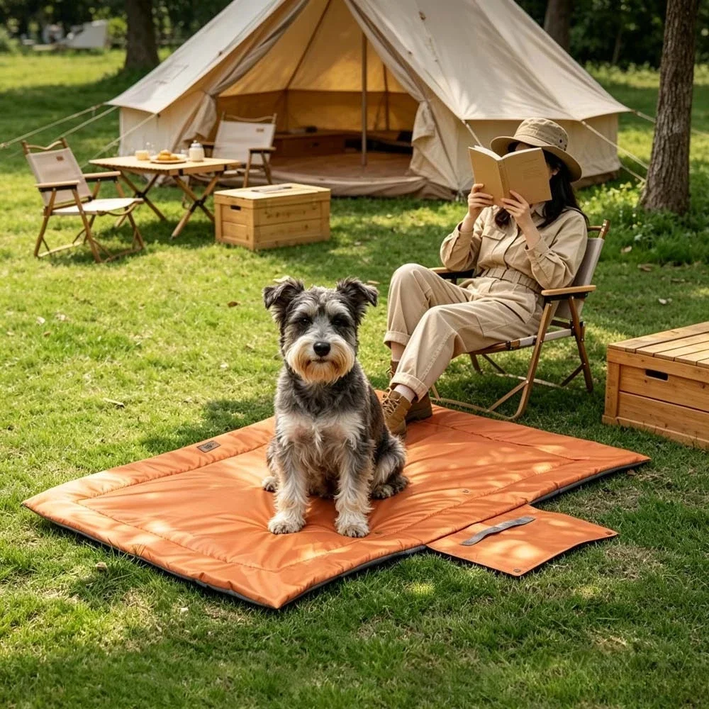 2026年製、耐久性に優れた屋外用キャンプペットマット。滑り - Outdoor Camping Dog Bed のレビューと価格