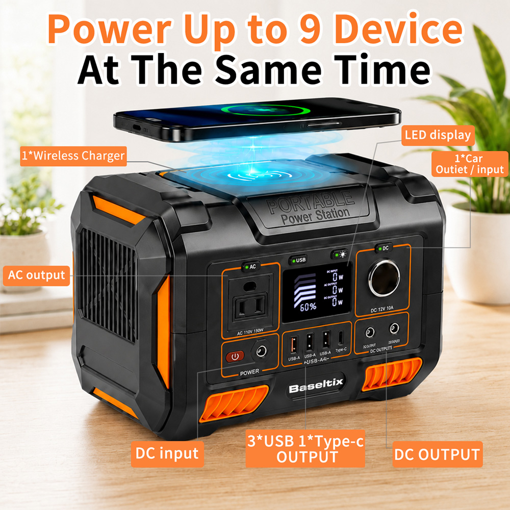 78000mAhの大容量ポータブル電源。300W、228Wh - Outdoor Camping Usa のレビューと価格