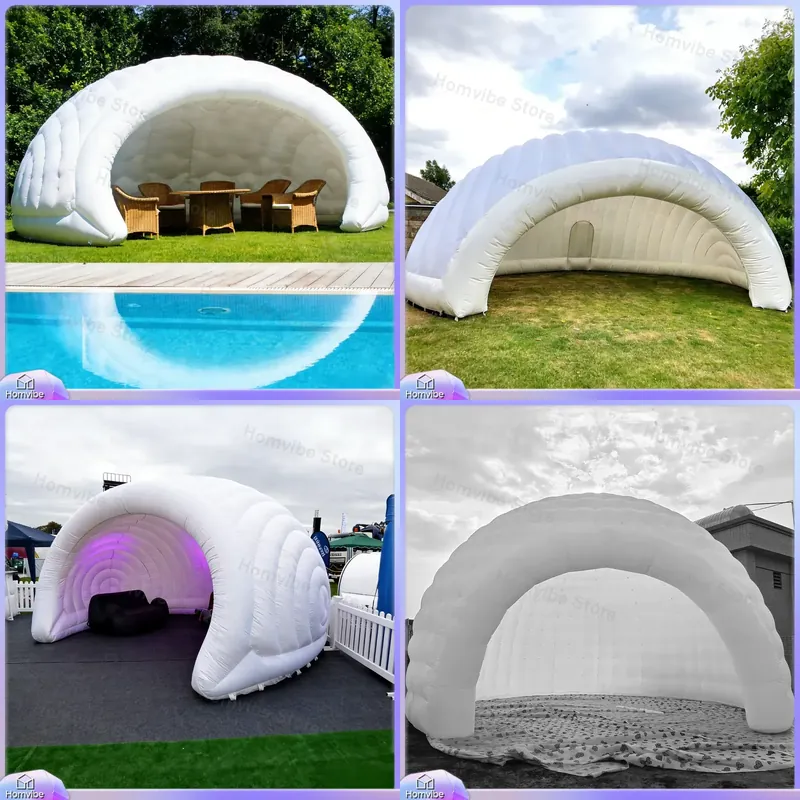 軽量で持ち運び可能なインフレータブルドーム型テント。キャンプ - Outdoor Camping Exhibition のレビューと価格