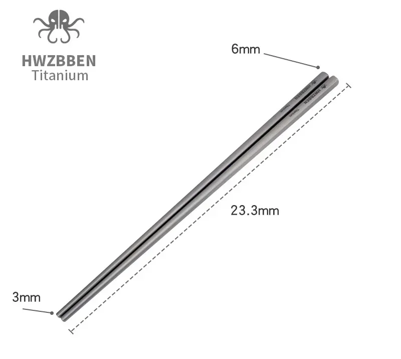 Hwzbben-チタン屋外キャンプ用食器、箸、フォーク、スプ - Outdoor Camping Dining Set のレビューと価格